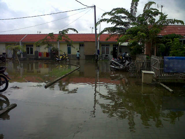 Ratusan Rumah di Perumahan Nagara Lestari Direndam Banjir